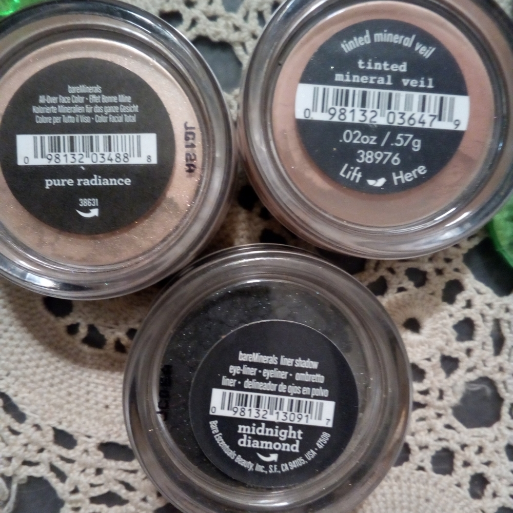 ✔️ 2/$15 Bare minerals eyes & face +